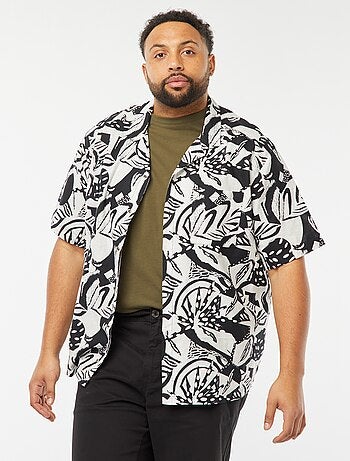 Camisa de manga corta con motivo
