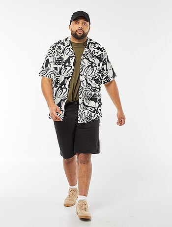 Camisa de manga corta con motivo