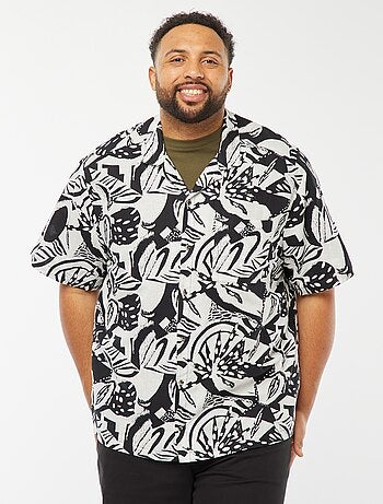 Camisa de manga corta con motivo