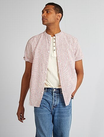 Camisa de manga corta con motivo