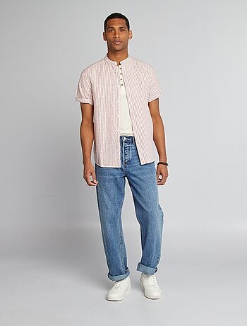 Camisa de manga corta con motivo