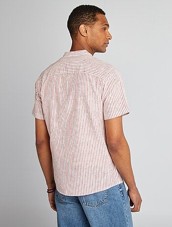Camisa de manga corta con motivo