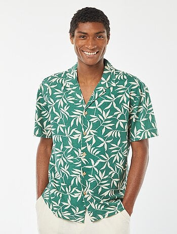 Camisa de manga corta con motivo