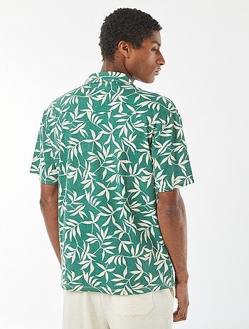 Camisa de manga corta con motivo