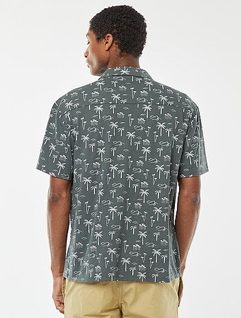 Camisa de manga corta con motivo