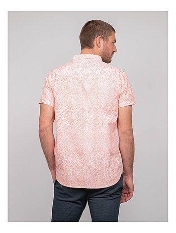 Camisa de manga corta con motivos DEZELUA