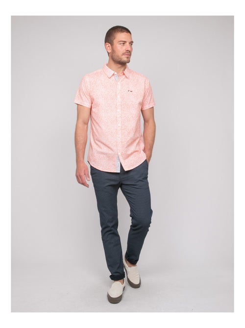 Camisa de manga corta con motivos DEZELUA - Kiabi Camisa de manga corta con motivos DEZELUA - Kiabi
