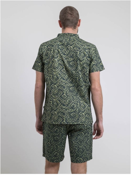 Camisa de manga corta con motivos DILTONIK - Kiabi Camisa de manga corta con motivos DILTONIK - Kiabi