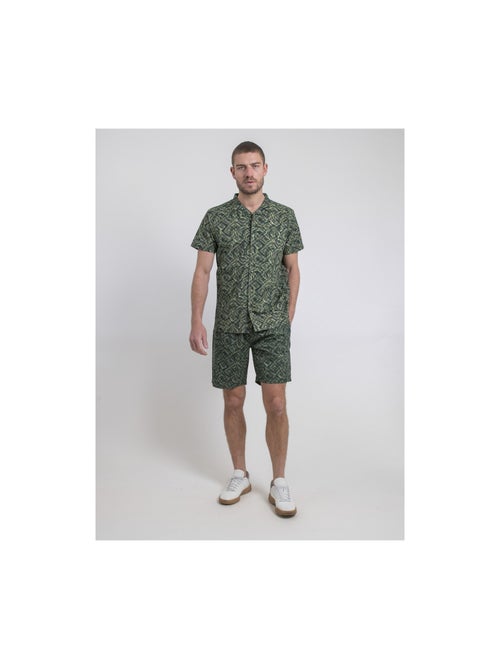 Camisa de manga corta con motivos DILTONIK - Kiabi Camisa de manga corta con motivos DILTONIK - Kiabi