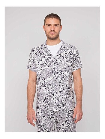 Camisa de manga corta con motivos DONUPO
