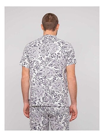 Camisa de manga corta con motivos DONUPO