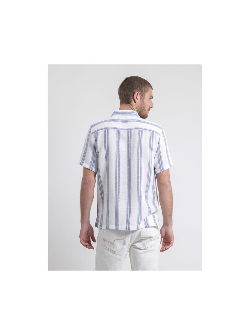 Camisa de manga corta con motivos DOULITTLE Azul - Kiabi
