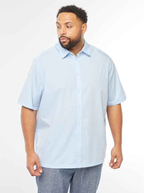 Camisa de manga corta confort fit - Kiabi
