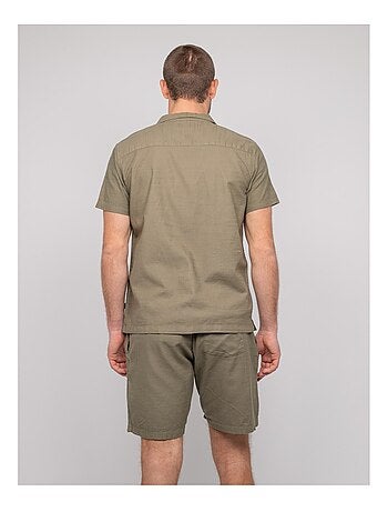 Camisa de manga corta de algodón DOUKIPOLO