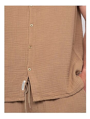 Camisa de manga corta de algodón DOUMAKI