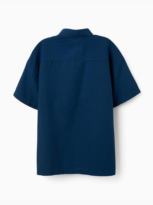 Camisa de manga corta de algodón You&Me - Kiabi Camisa de manga corta de algodón You&Me - Kiabi