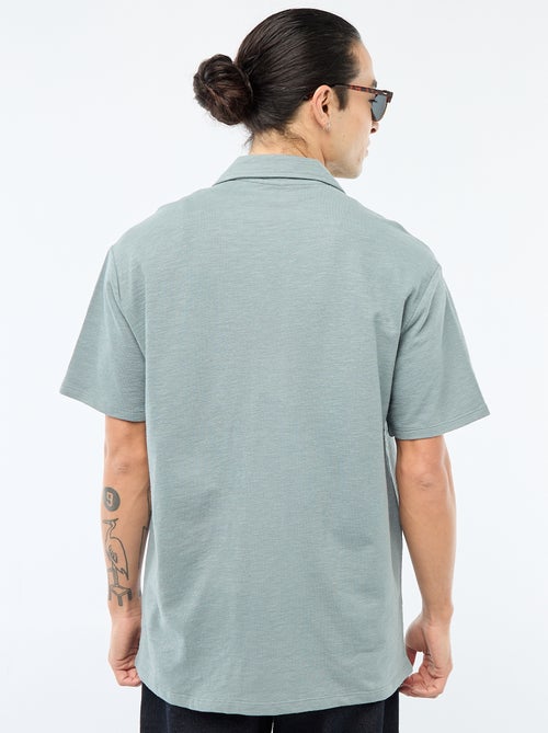 Camisa de manga corta de punto - Kiabi
