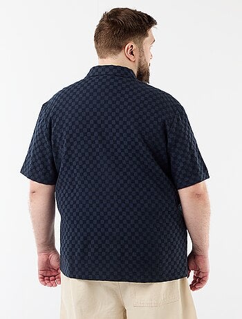 Camisa de manga corta de punto fantasía
