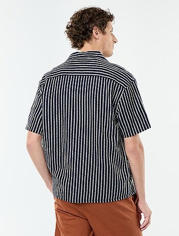 Camisa de manga corta de punto fantasía