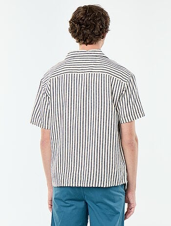 Camisa de manga corta de punto fantasía