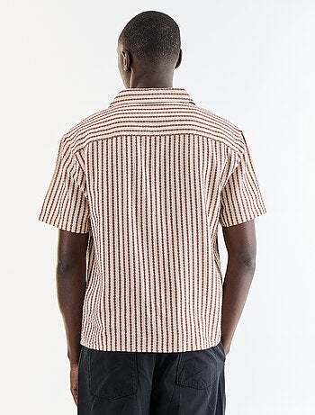 Camisa de manga corta de punto fantasía
