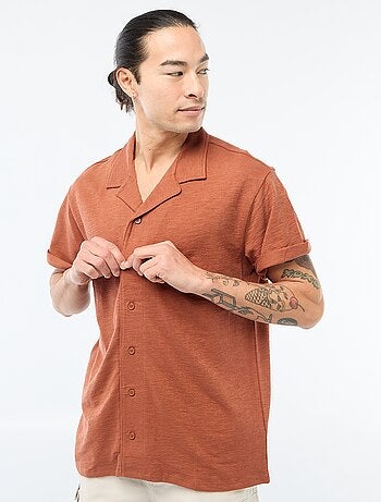 Camisa de manga corta de punto