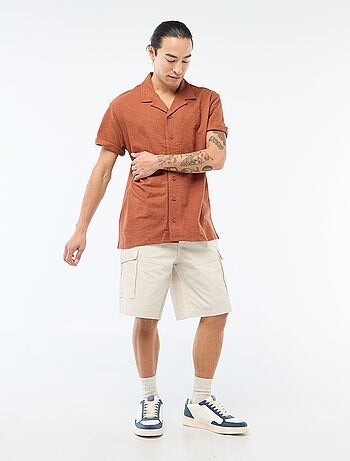 Camisa de manga corta de punto