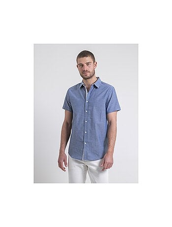 Camisa de manga corta de puro algodón con motivos DAKARY