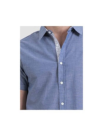 Camisa de manga corta de puro algodón con motivos DAKARY