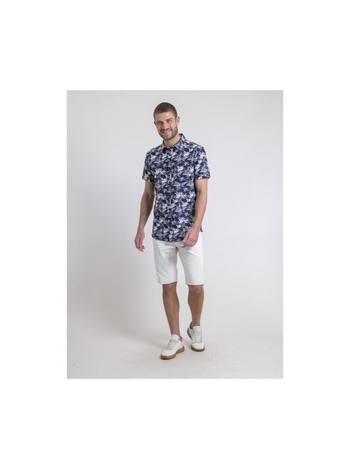 Camisa de manga corta de puro algodón con motivos DURUDOLF - Kiabi