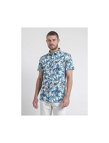 Camisa de manga corta de puro algodón DIRIDIC