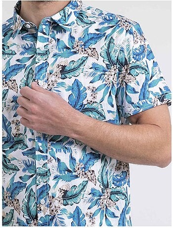 Camisa de manga corta de puro algodón DIRIDIC