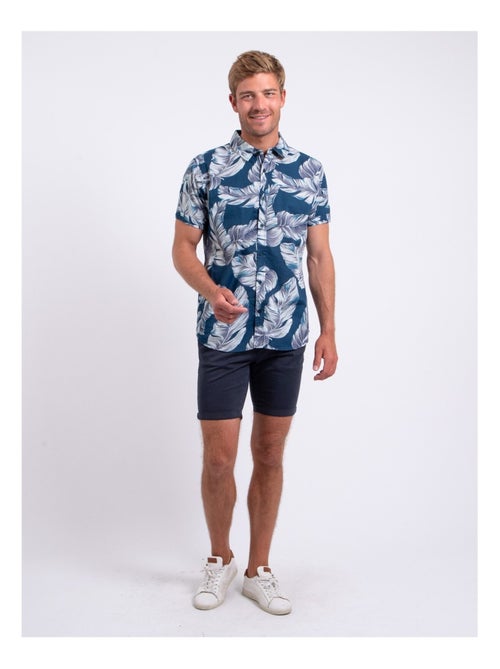 Camisa de manga corta de puro algodón estampada DETAT - Kiabi