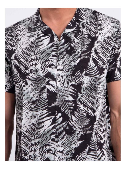 Camisa de manga corta de puro algodón estampada DIRAMIRO - Kiabi