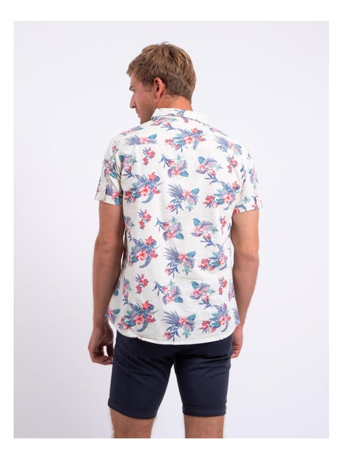 Camisa de manga corta de puro algodón estampada DORIDA - Kiabi