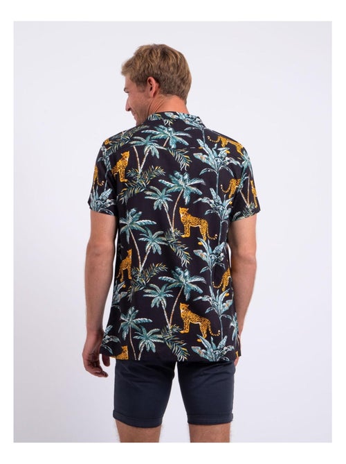Camisa de manga corta de puro algodón estampada DOUBAKAR - Kiabi