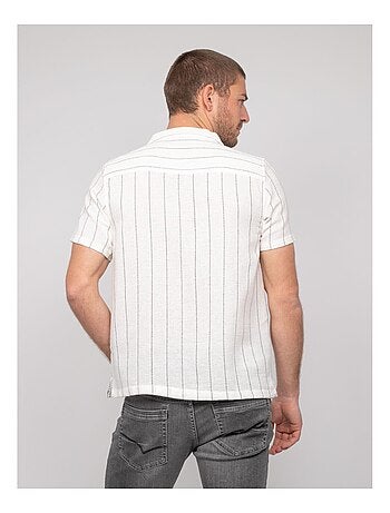 Camisa de manga corta de rayas DIVUGO