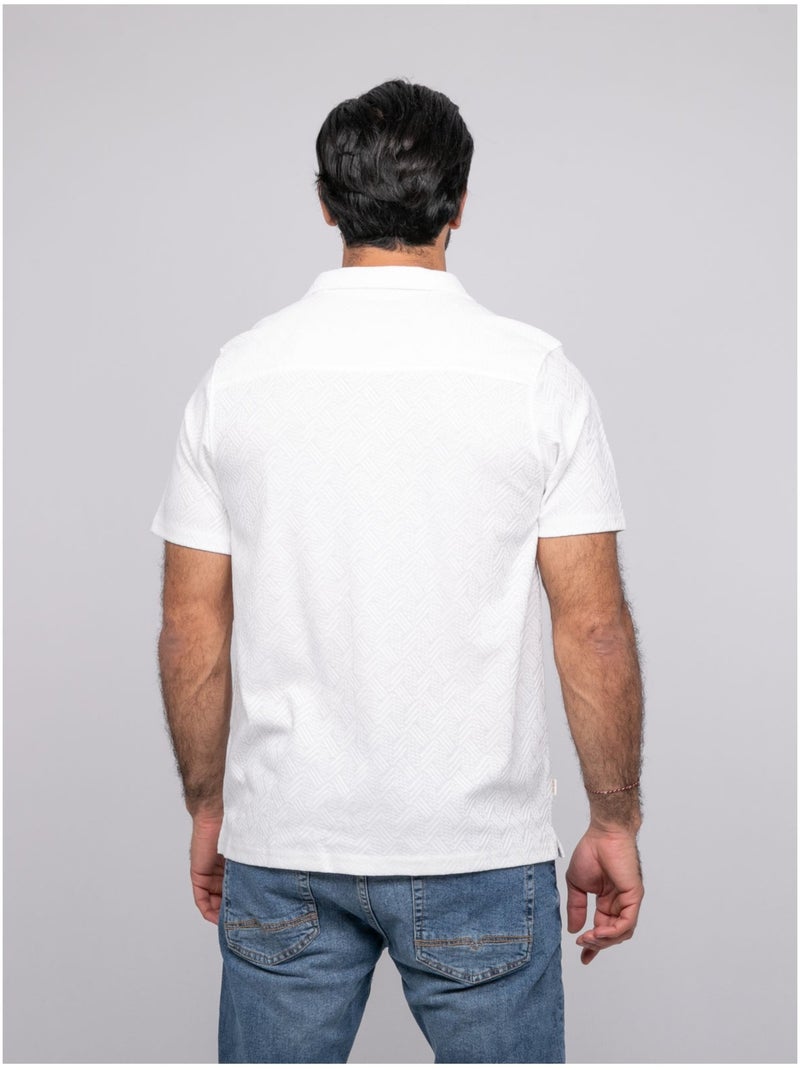 Camisa de manga corta DROPOLEON Crudo - Kiabi