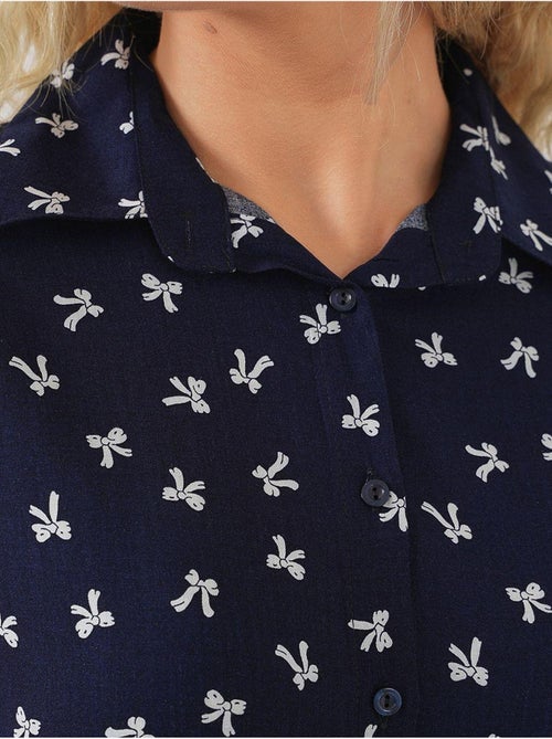 Camisa de manga corta estampada bdart - Kiabi Camisa de manga corta estampada bdart - Kiabi