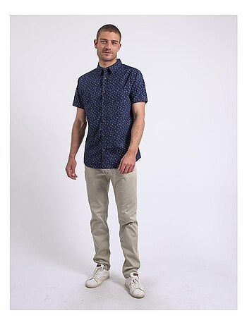 Camisa de manga corta estampada DAXARO