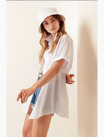 Camisa de manga corta extragrande bdart