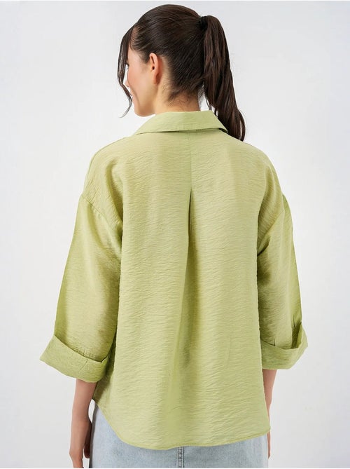 Camisa de manga corta extragrande bdart - Kiabi Camisa de manga corta extragrande bdart - Kiabi