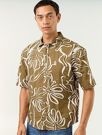 Camisa de manga corta