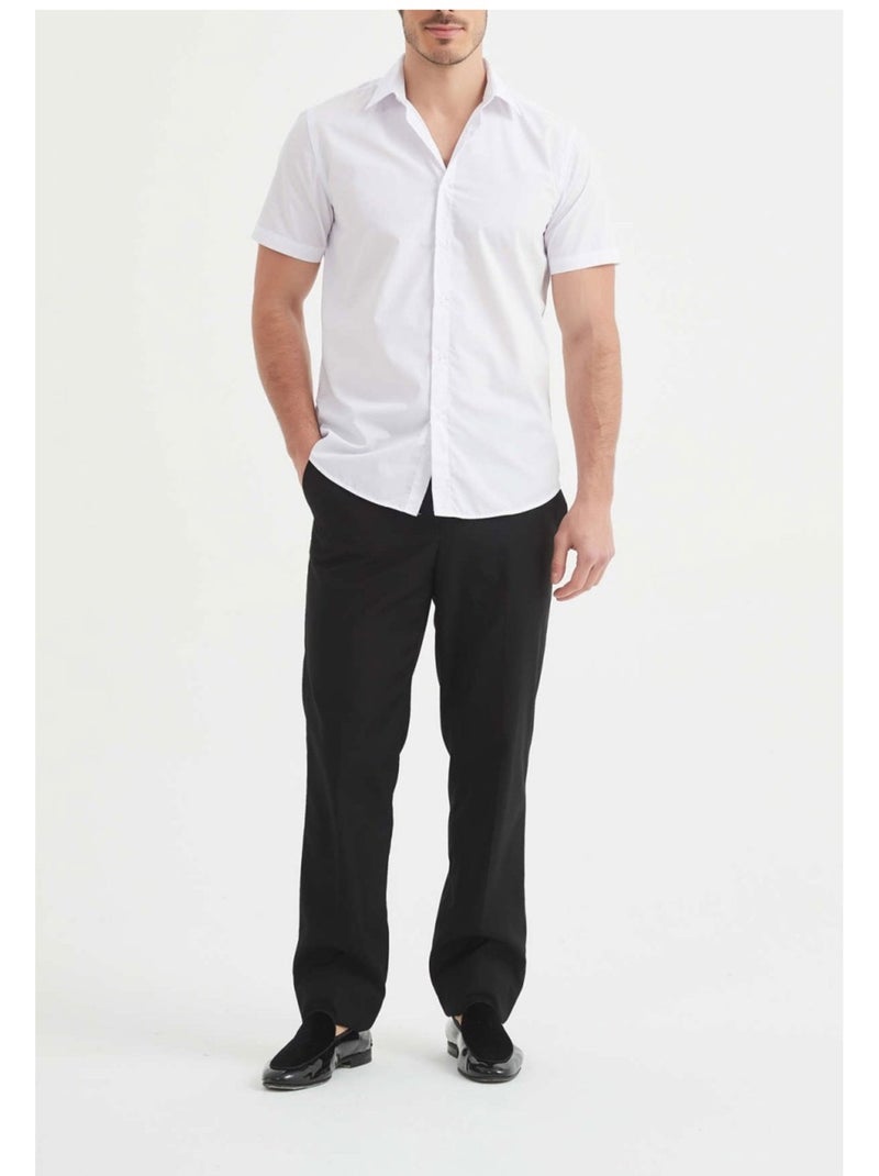 Camisa de manga corta Kebello Blanco - Kiabi