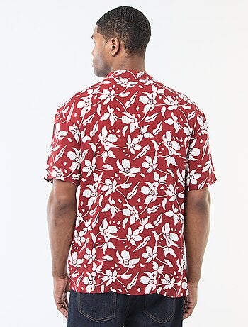 Camisa de manga corta ligera con estampado