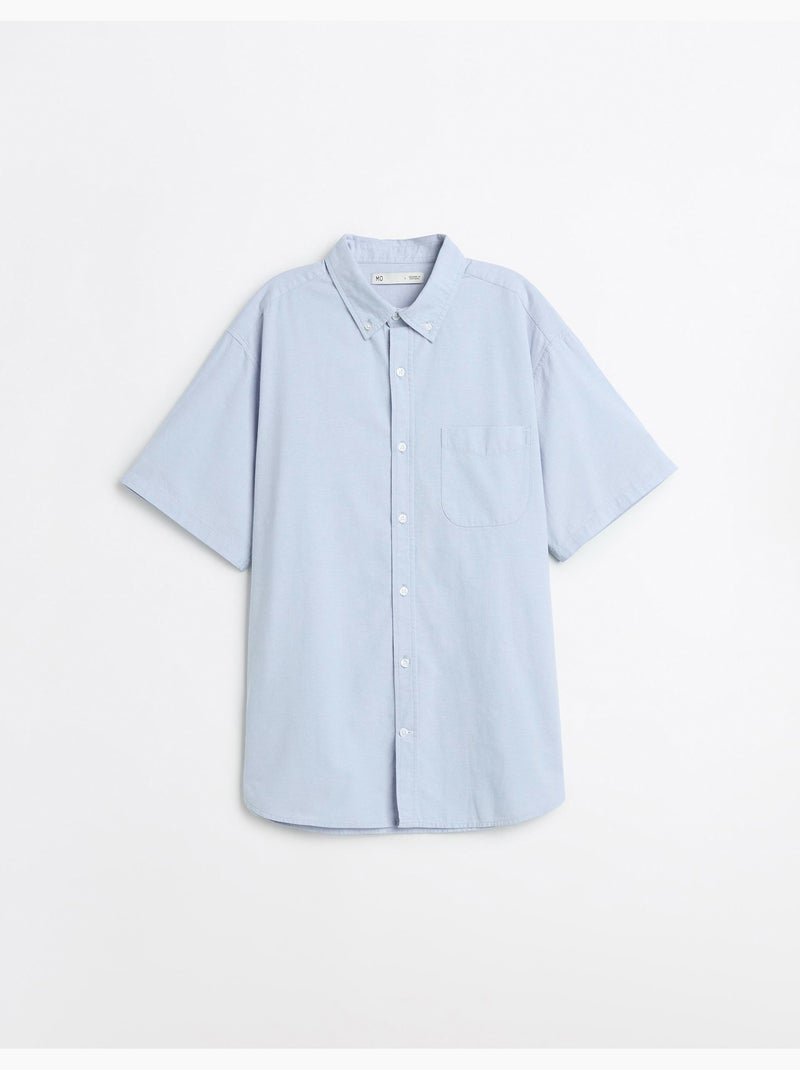 Camisa de manga corta, MO Fashion Azul - Kiabi