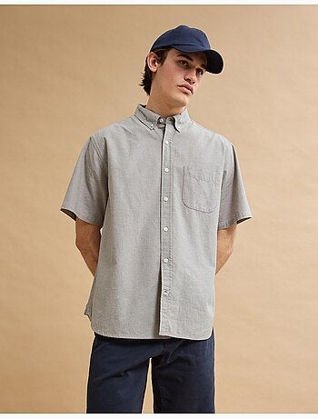 Camisa de manga corta, MO Fashion