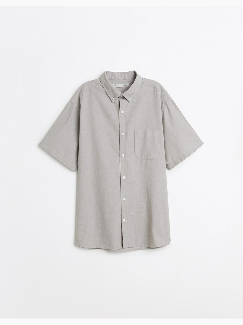 Camisa de manga corta, MO Fashion Beige - Kiabi
