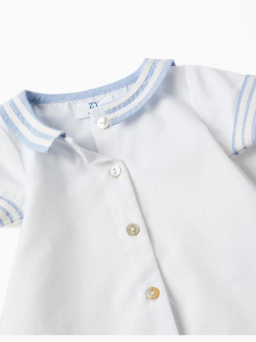 Camisa de manga corta + pantalón corto de algodón - Kiabi