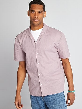 Camisa de manga corta